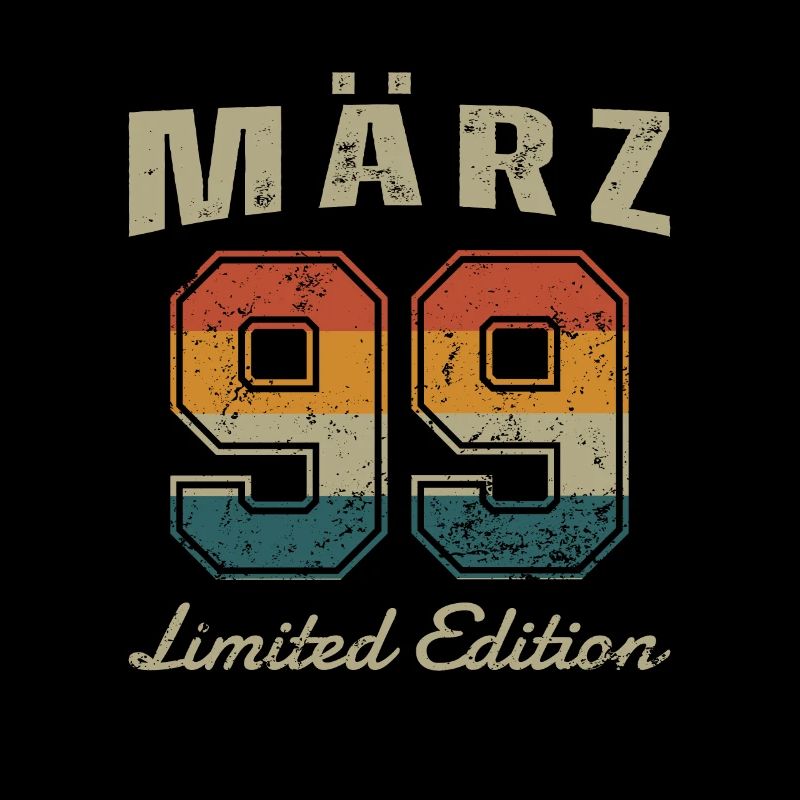 Geburtstag: März 1999 - Limited Edition Retro