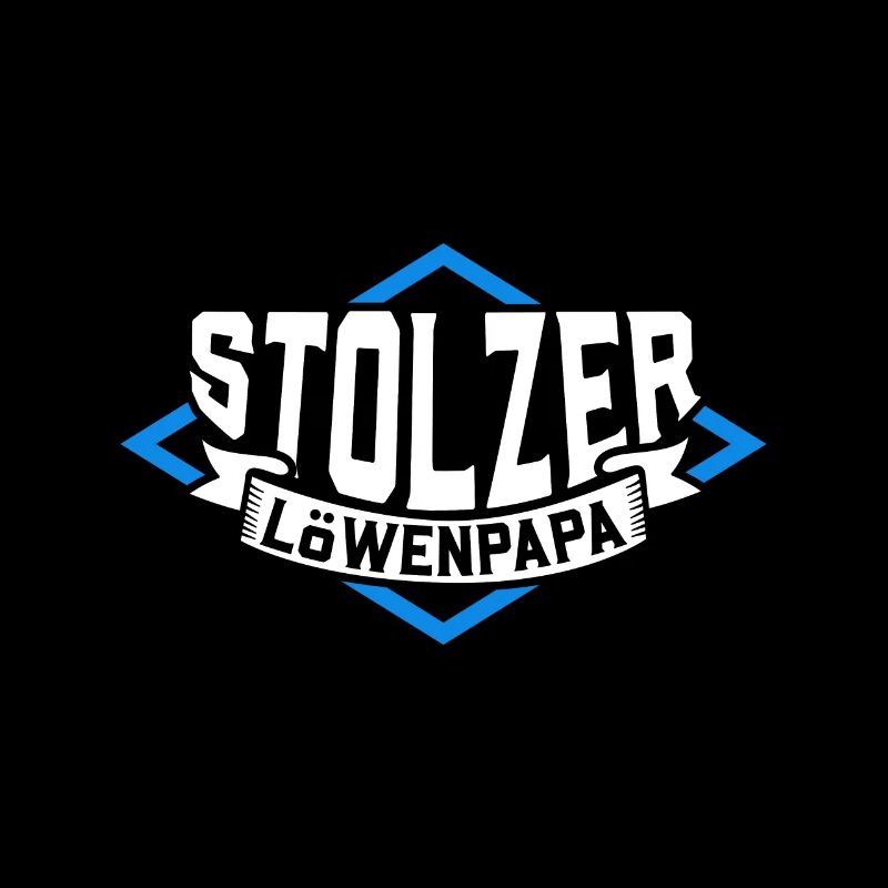 Stolzer Löwenpapa