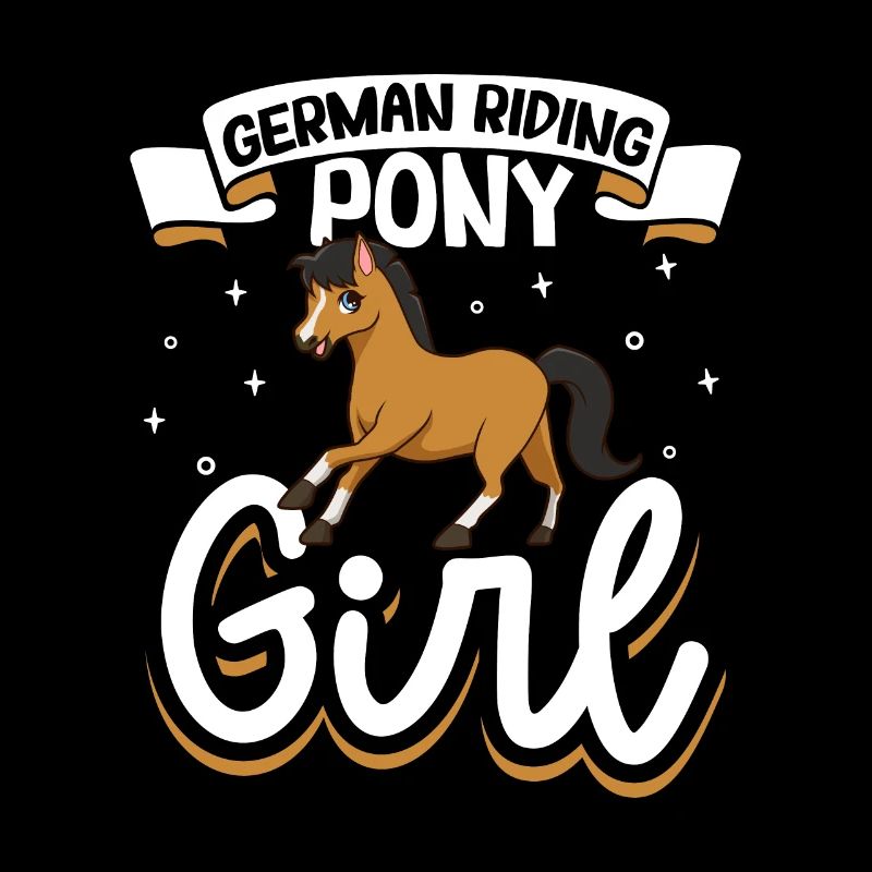 Poney d’équitation allemande