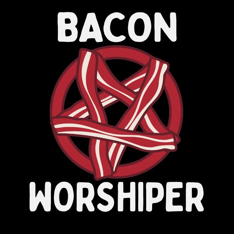 Funny Pentagram Bacon Bacon Lover Gift