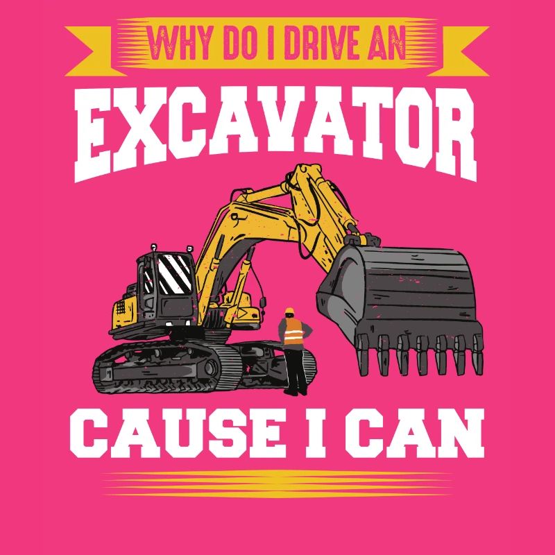 Excavator Excavator Driver Construction Site Work