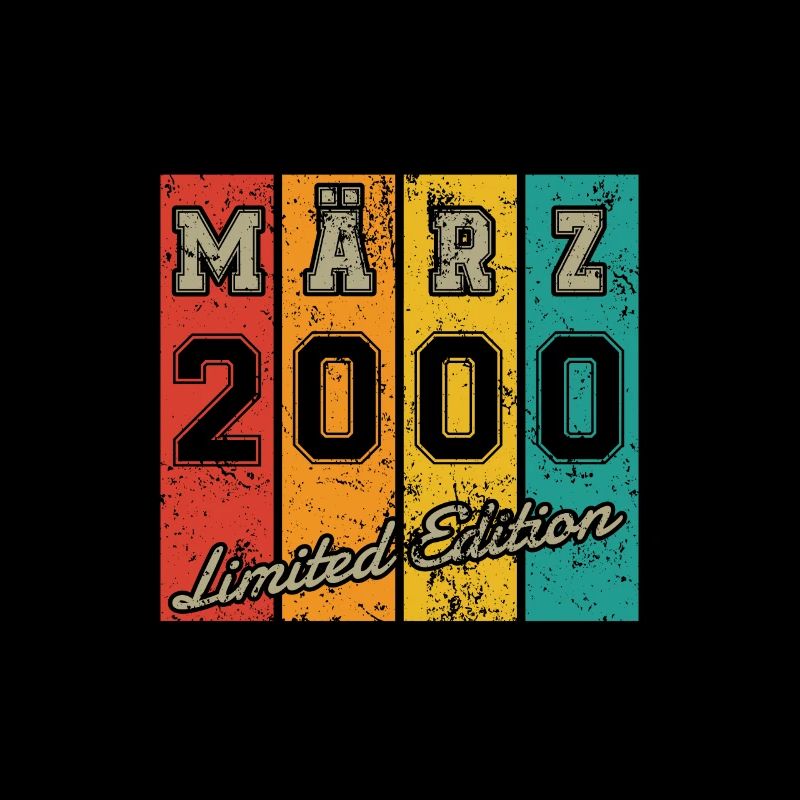 Date de naissance : Mars 2000 - Edition Limitée Rétro