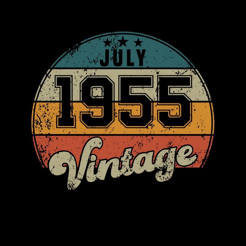 Vintage Geburtstag - Juli 1955 - Geschenkidee