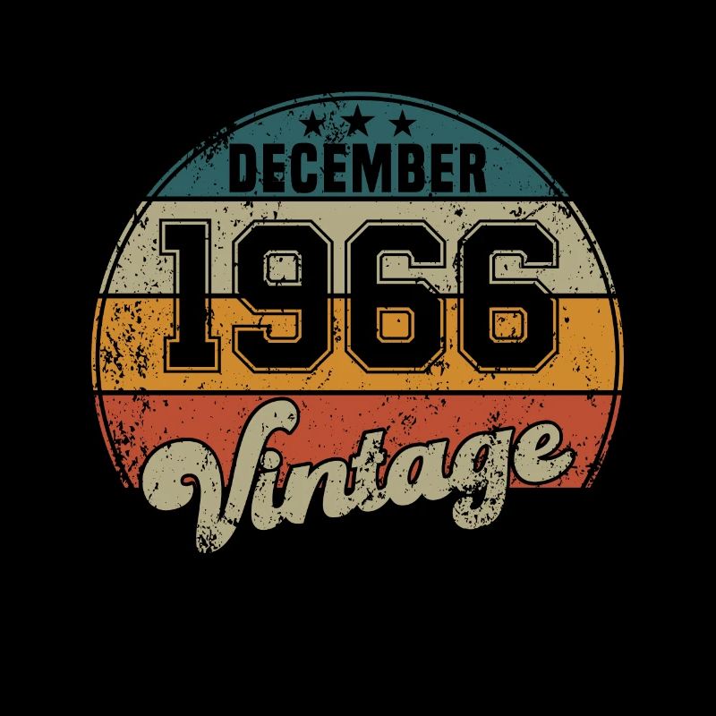 Vintage Geburtstag - Dezember 1966 - Geschenkidee