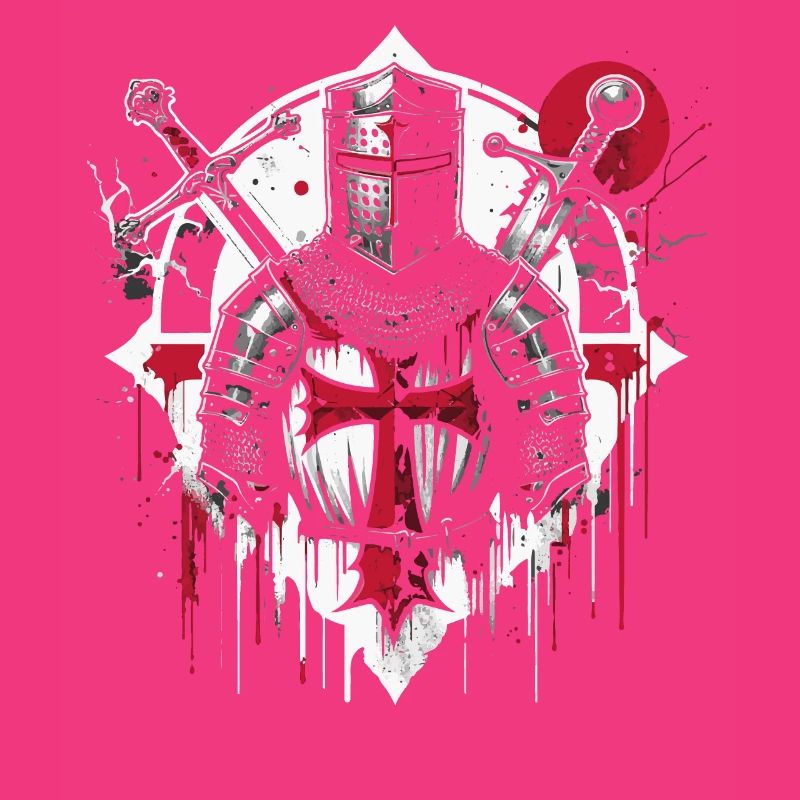 Deus Vult Crusader Knights Templar Middle Ages
