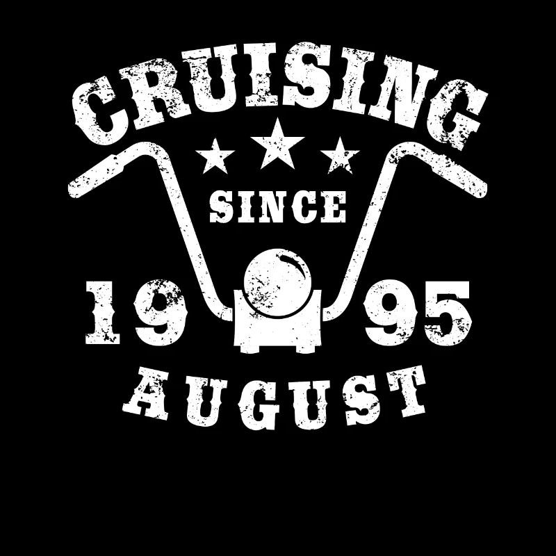 Cruising Biker Geburtstag August 1995 Motorrad