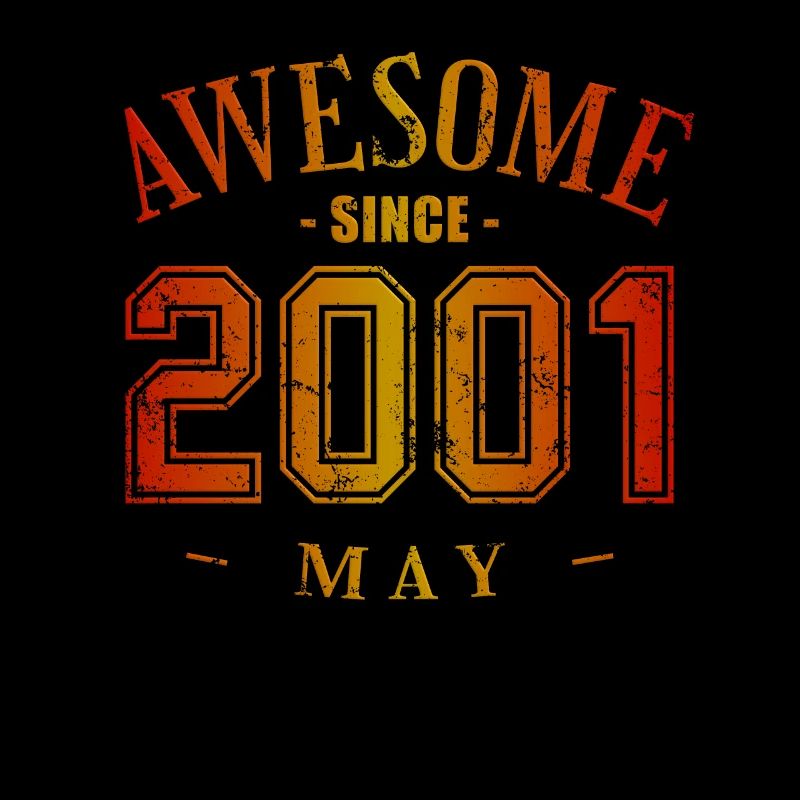 May 2001 - Birthday in May Awesome