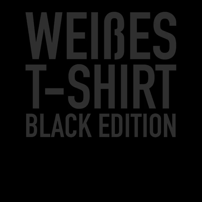 Lustig Srkastisch Ironie Schwarze Edition