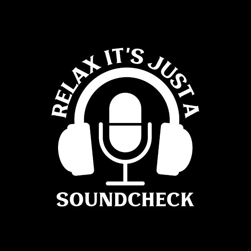 Just a sound check - sound engineer