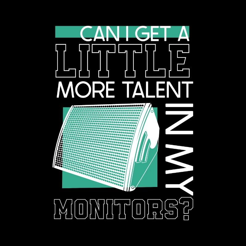 Plus de talents dans le moniteur - ingénieur du son