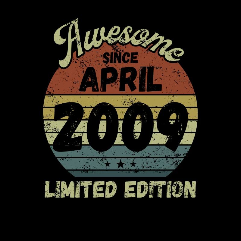 Awesome since April 2009 - Geburtstag