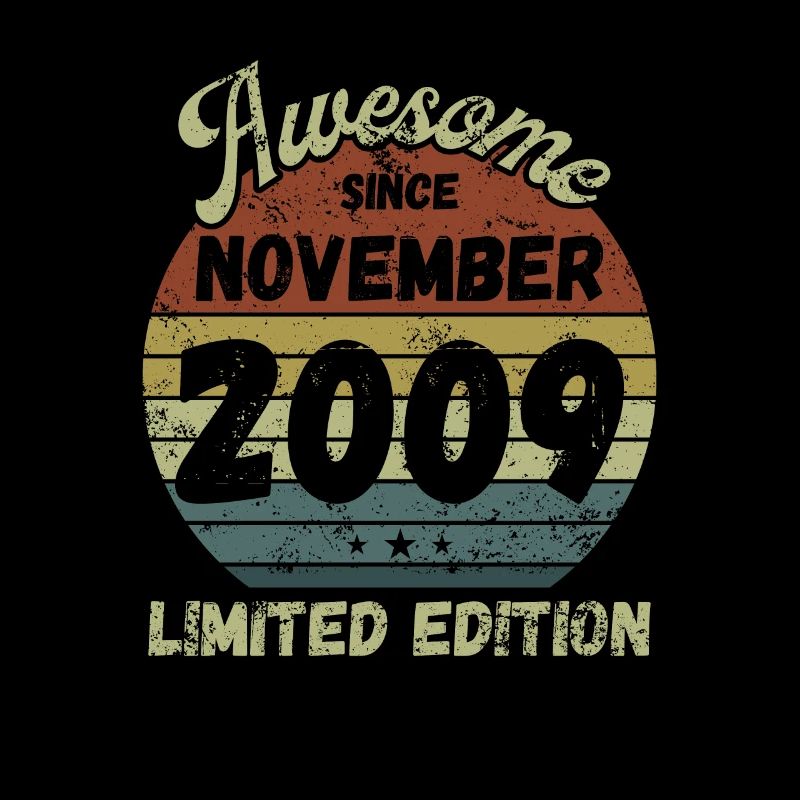Awesome since November 2009 - Birthday