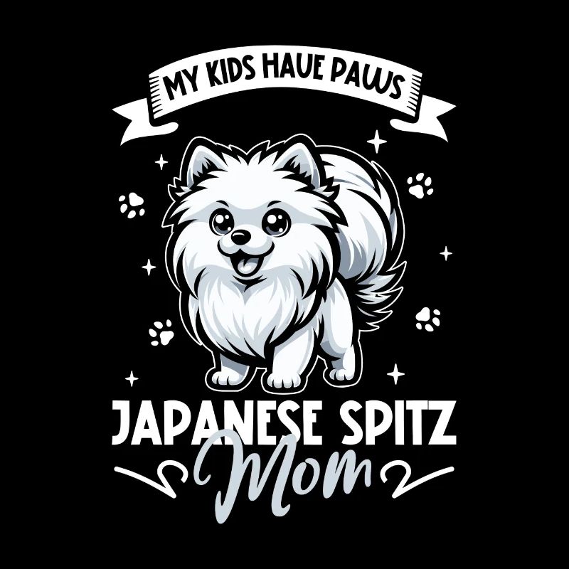 Japan Spitz Mom