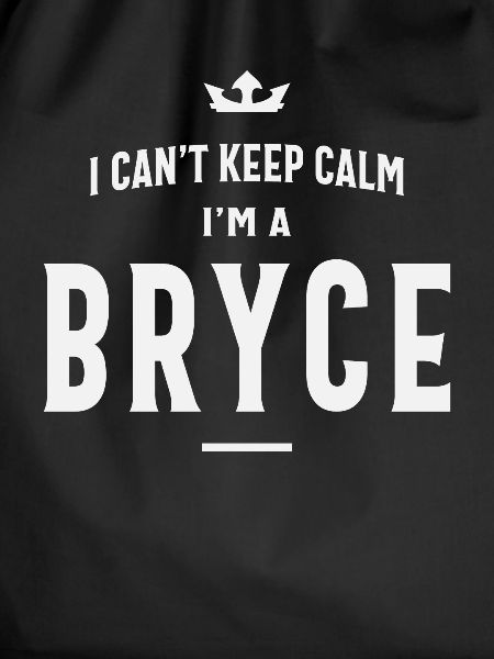 Personalized Name Bryce