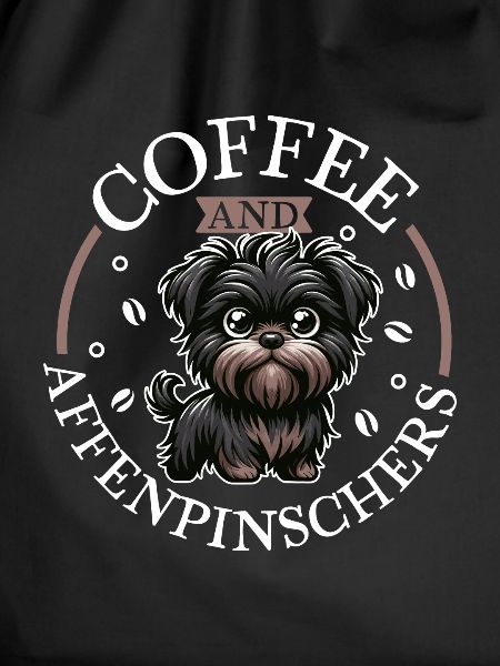 Coffee and Affenpinscher