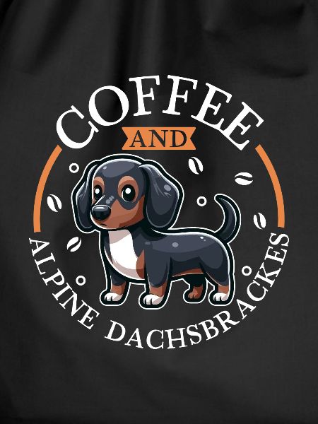 Coffee and Alpine Dachsbracke