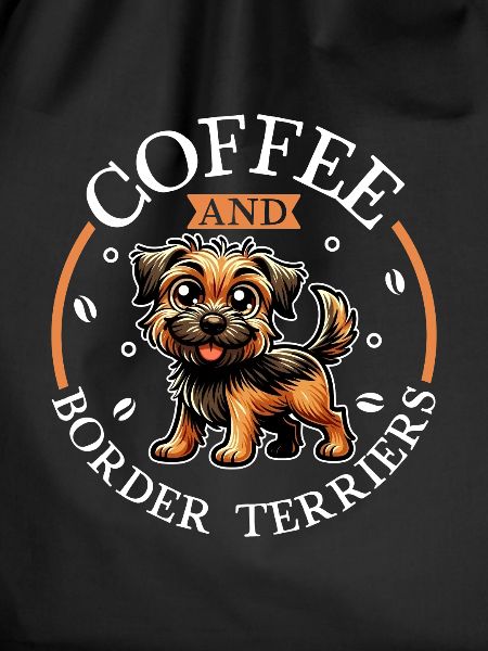 Kaffee und Border Terrier