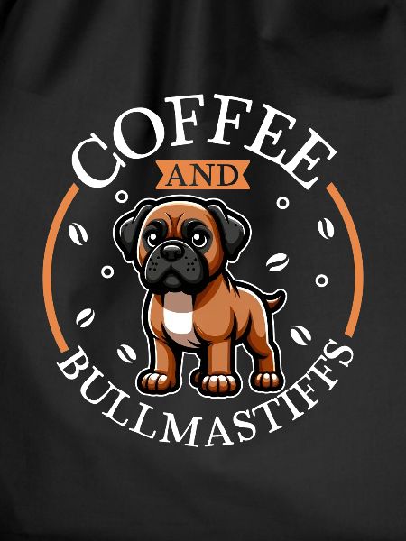 Coffee and Bullmastiff