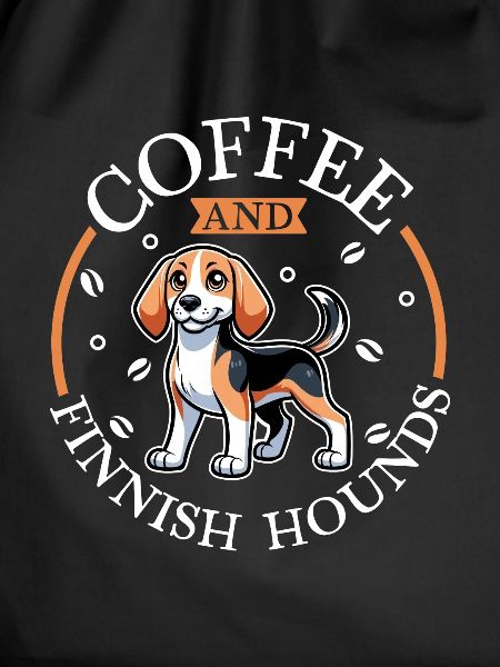 Coffee and Finnish Hound