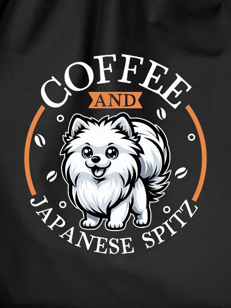 Coffee and Japanese Spitz