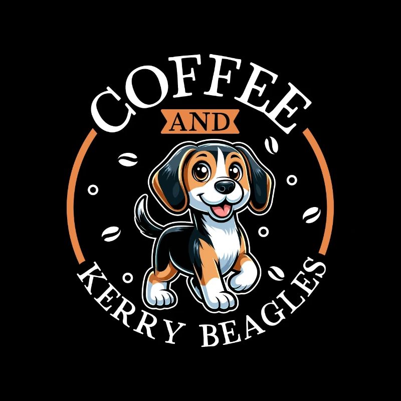 Kaffee und Kerry Beagle