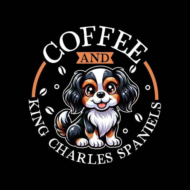 Kaffee und King Charles Spaniel