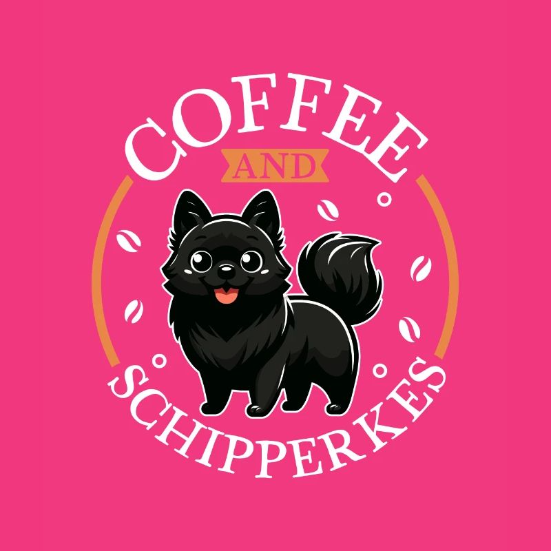 Coffee and Schipperke