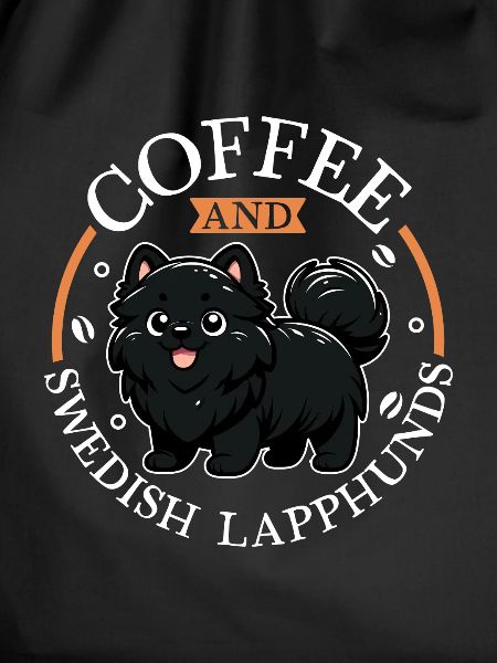 Coffee and Swedish Lapphund