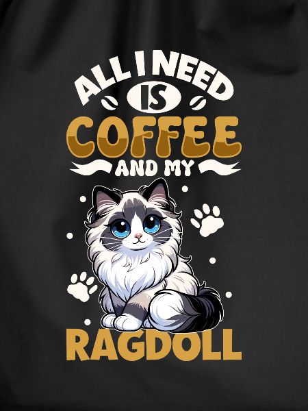 Coffee and my ragdoll