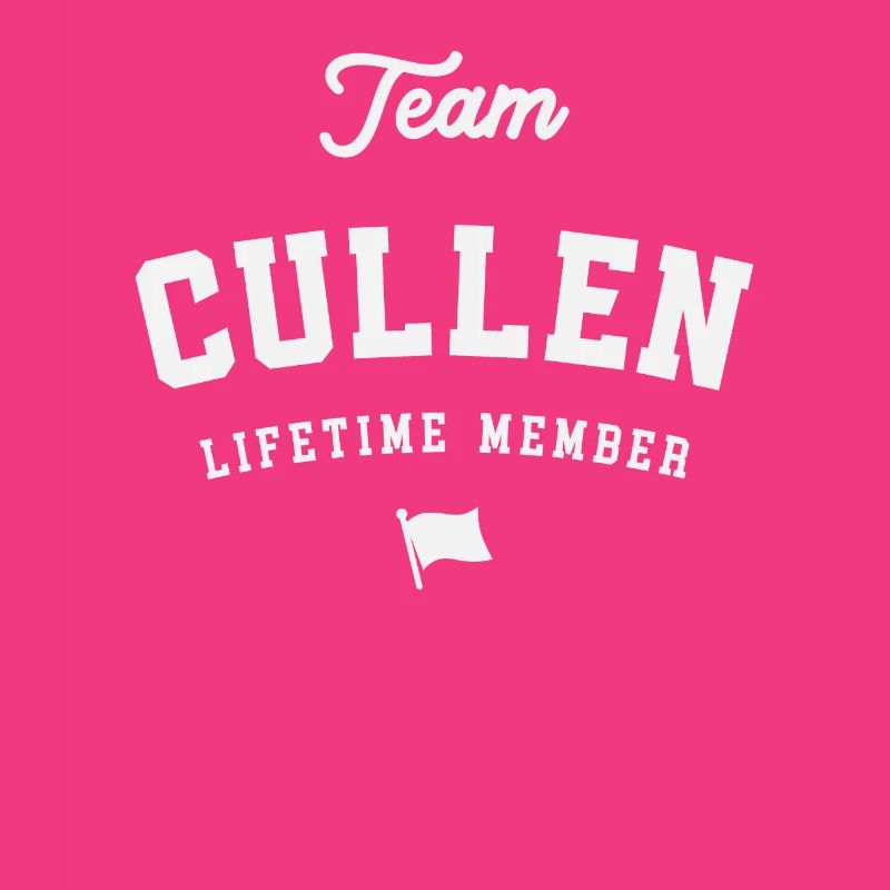 Team Cullen Lebenslanges Mitglied Lustiger Name Cullen