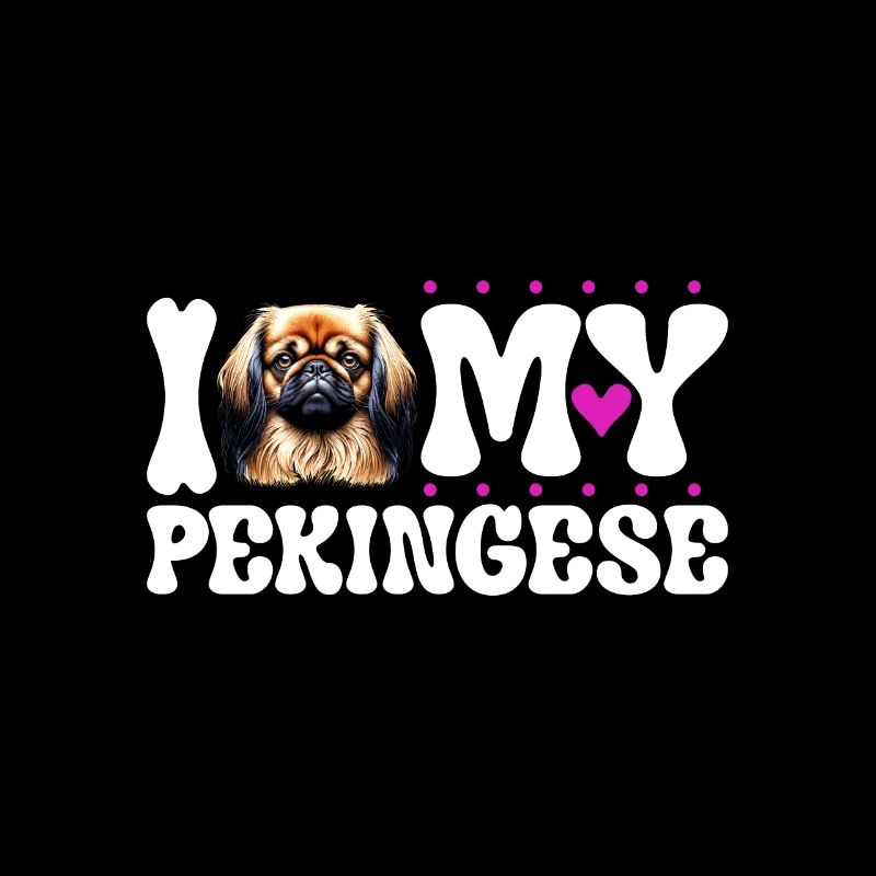 Ich liebe meinen Pekingese