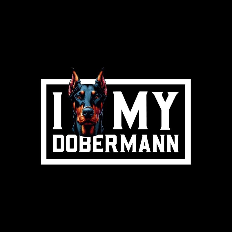J’adore mon Doberman