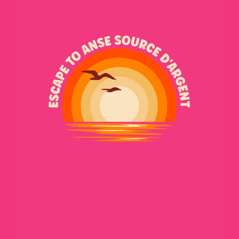 Ich fliehe nach Anse Source d'Argent
