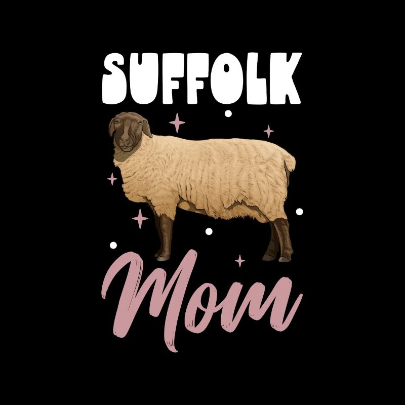 Suffolk Sheep Mom
