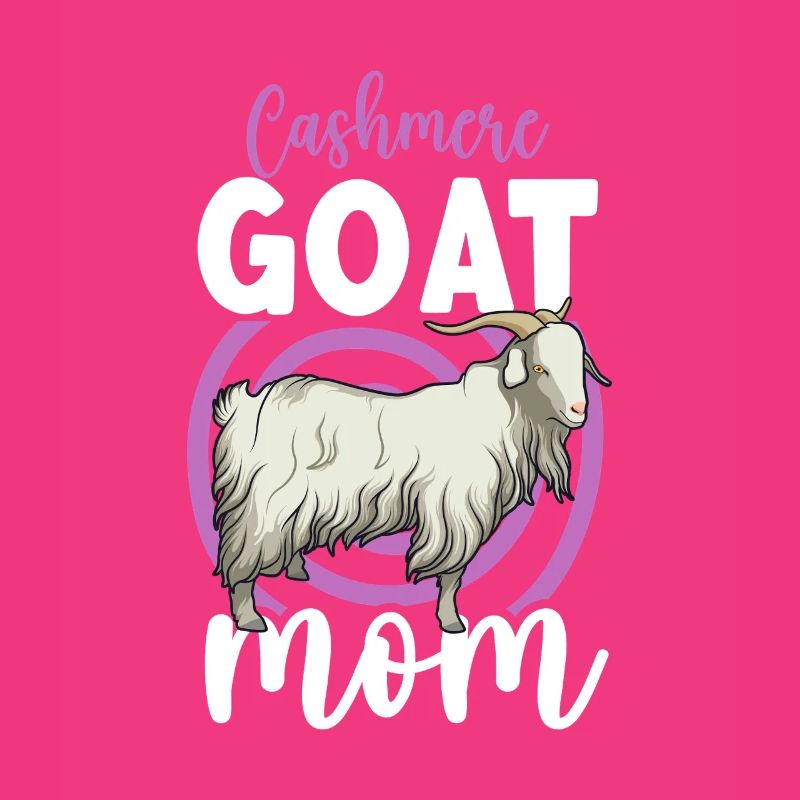 Mama einer Kaschmirziege
