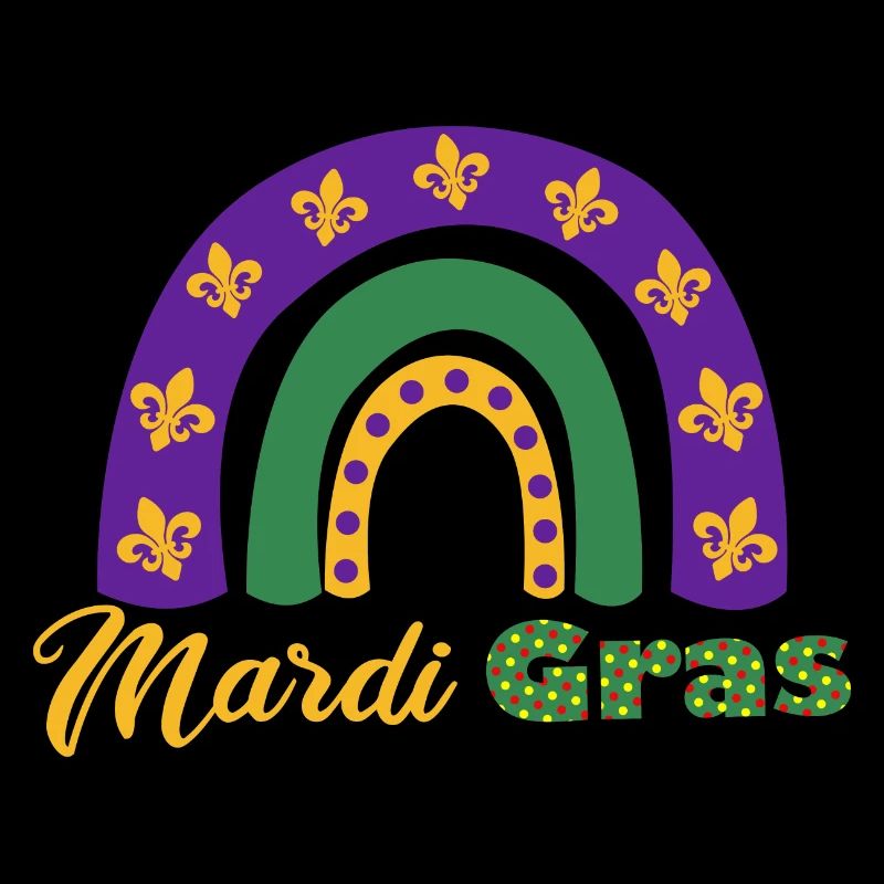 Mardi Gras Rainbow | Carnival