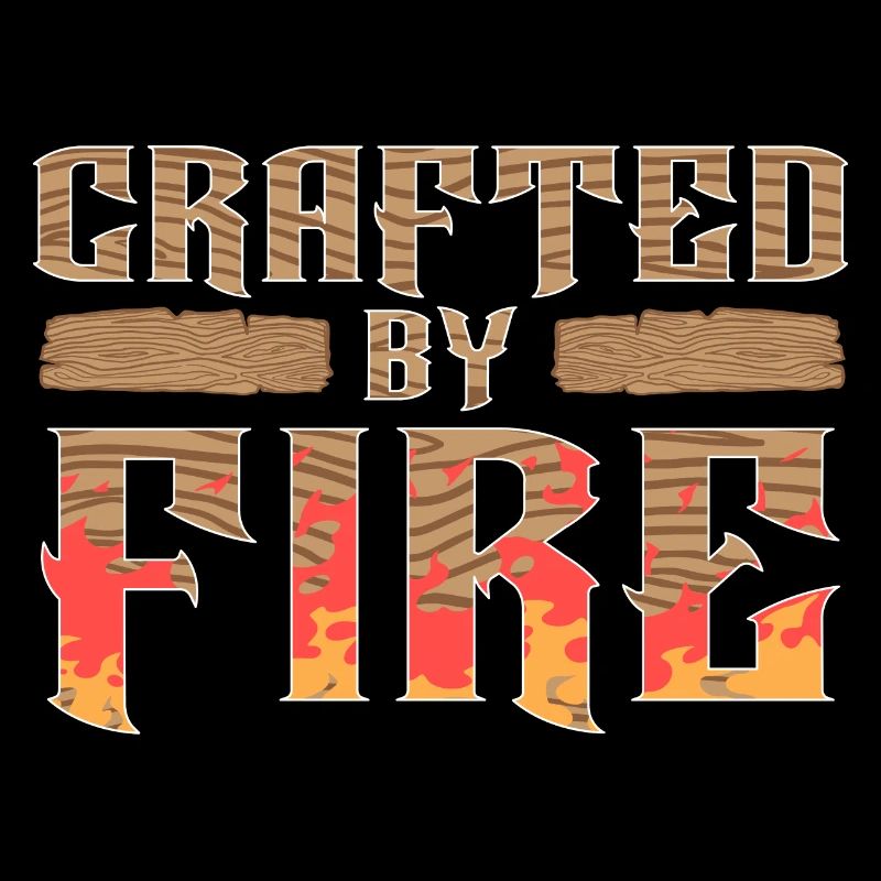 Wood-burning pyrography master carpenter