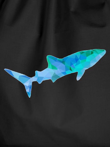 Whale shark blue green