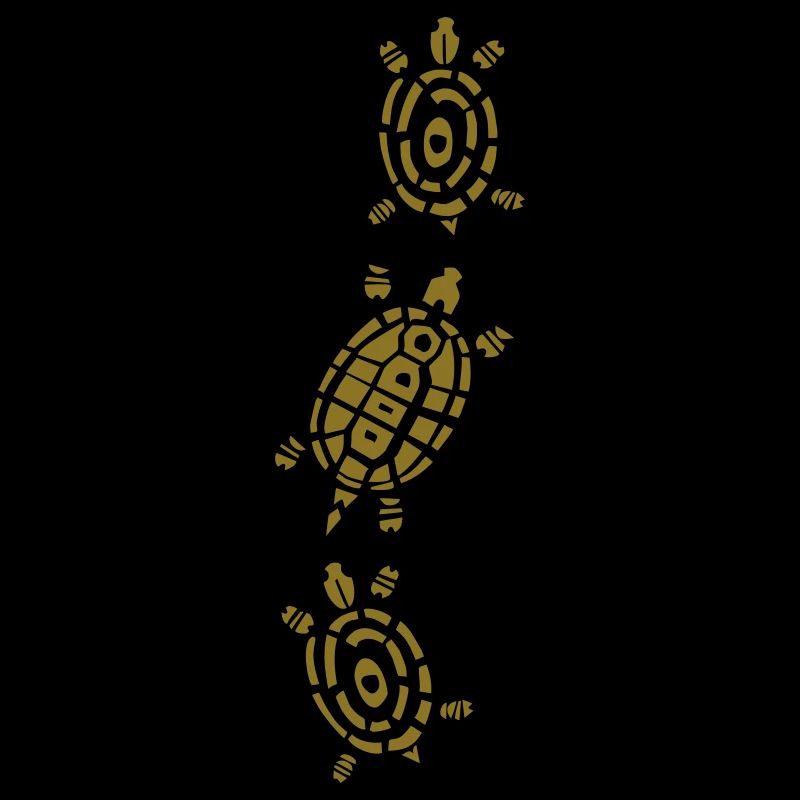 Stein - Schere - Papier Schildkröte