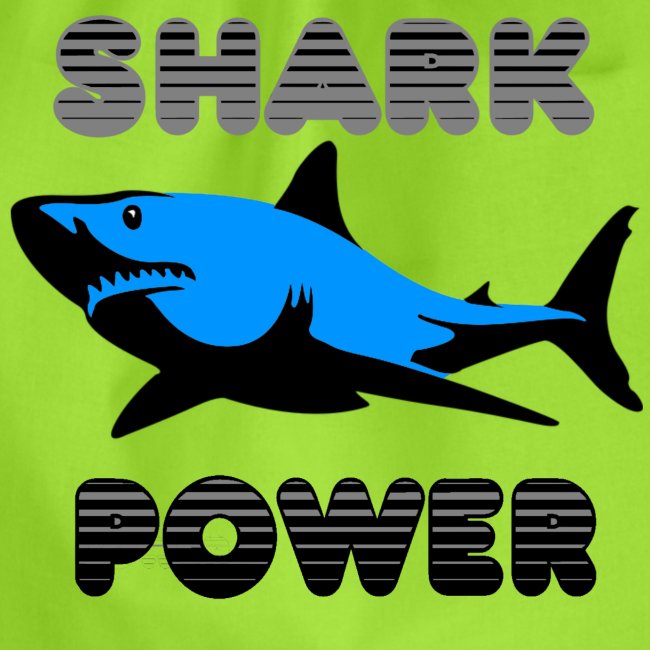 Shark Power Blau