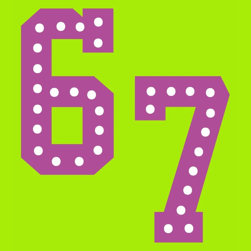 6 7 – Trendy minimalist text design,