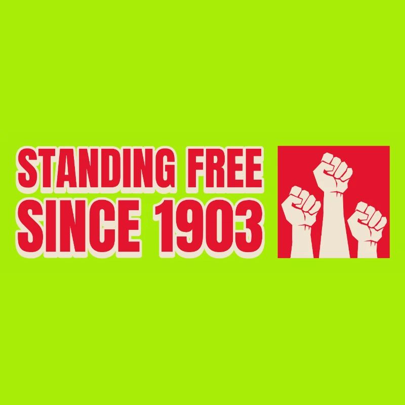 Seit 1903 frei stehend