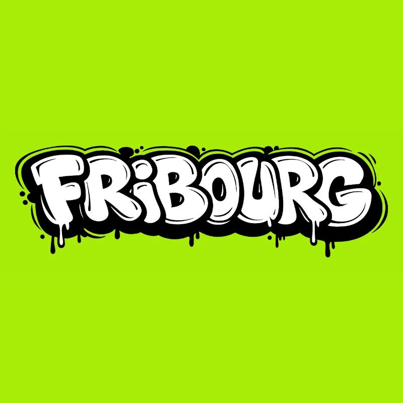 Fribourg Bubble Graffiti
