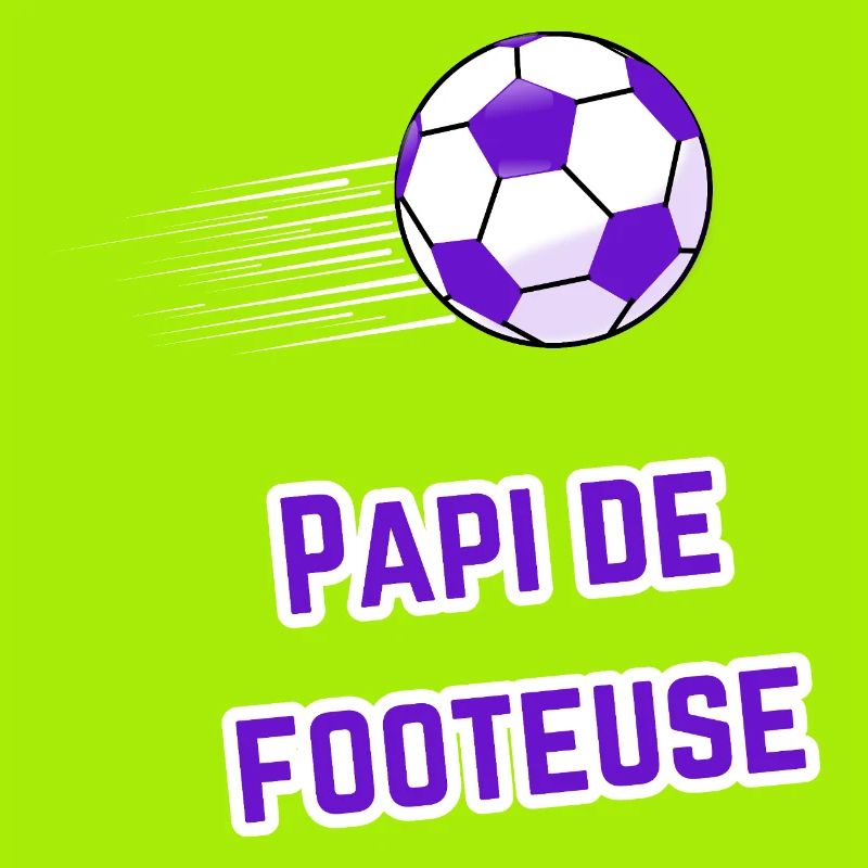 Tee-Shirt Papi Supporter footeuse