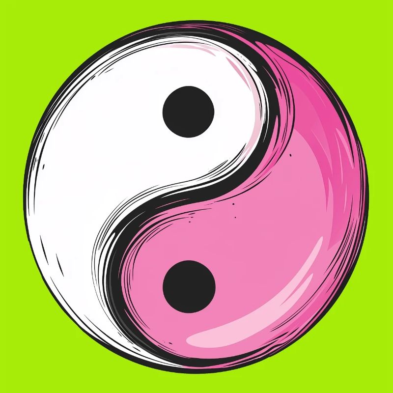 Yin and Yang pink Version :)