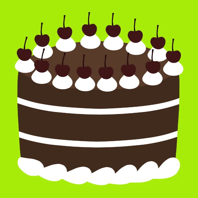 Cherry Chocolate Black Forest Layer Cake