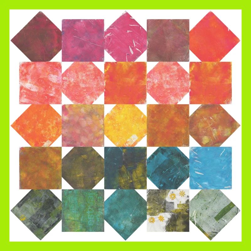 Abstract Pattern – Colorful Tiles, Colorful