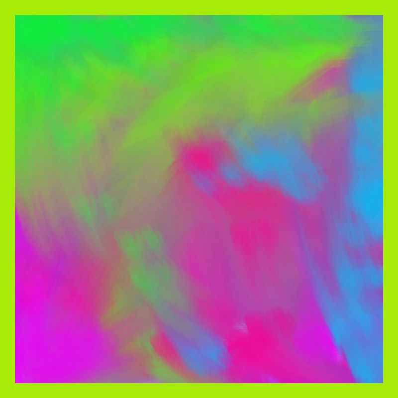 Explosion de gradient de colorant néon vif