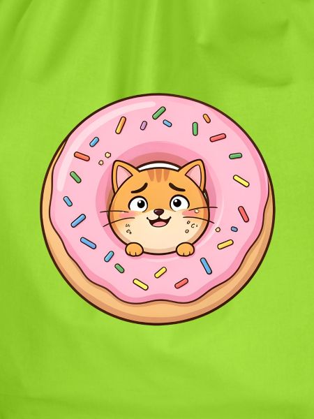 Kawaii Cat Donut Pop