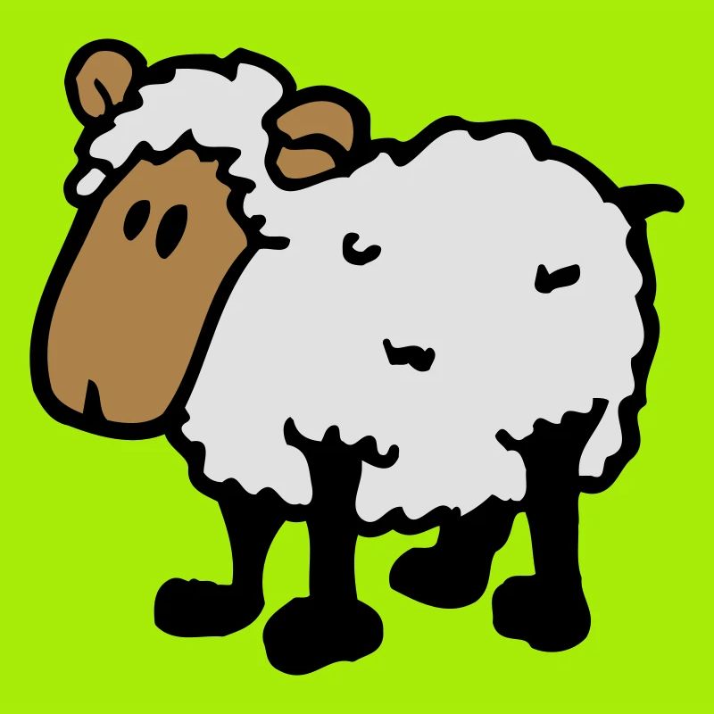 cool comic sheep funny sheep